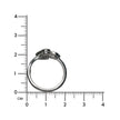 Petite Heart Duo 925 Silver Ring