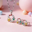 Nilo 925 Kids Jewellery Little Puppy Sparkle Set