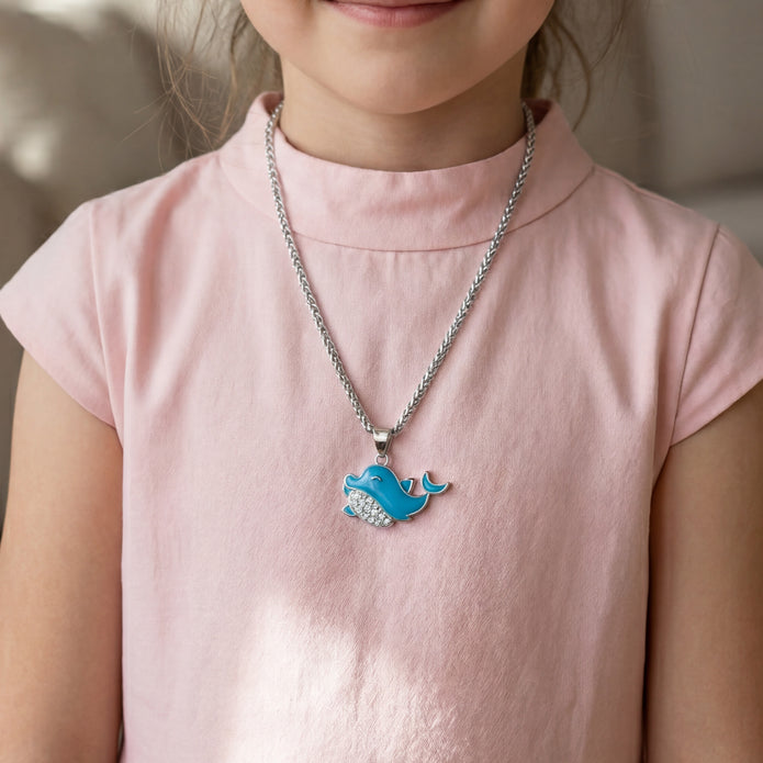 Nilo 925 Kids Jewellery Ocean Dolphin Delight Set