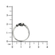 Dual-Tone Heart Embrace 925 Silver Ring
