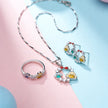 Nilo 925 Kids Jewellery Little Puppy Sparkle Set