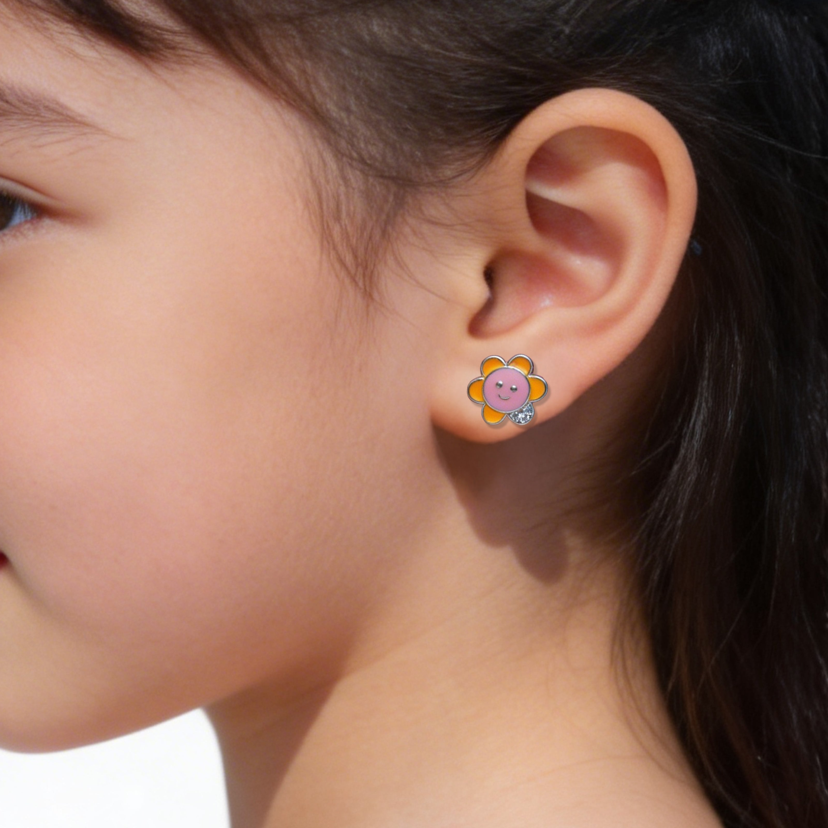 Nilo 925 Kids Jewellery Sunny Smiles Flower Set
