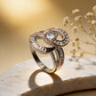 Rosé Infinity Sparkle 925 Silver Ring