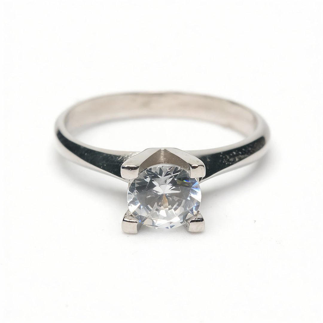 Celeste Solitaire 925 Silver Ring
