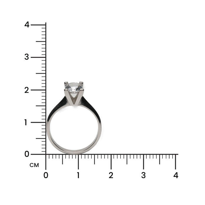 Celeste Solitaire 925 Silver Ring