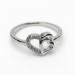Open Heart Whisper 925 Silver Ring