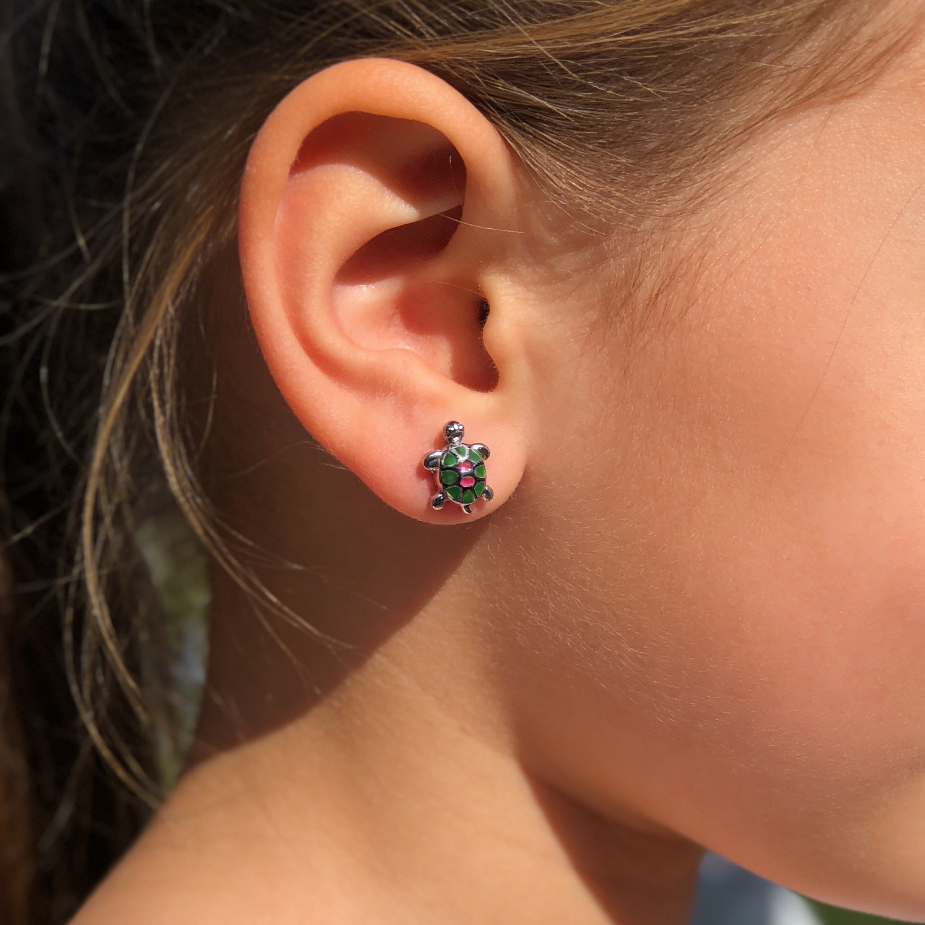 Nilo 925 Kids Jewellery Tiny Turtle Treasure Set