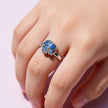 Nilo 925 Kids Jewellery Royal Blue Elephant Set