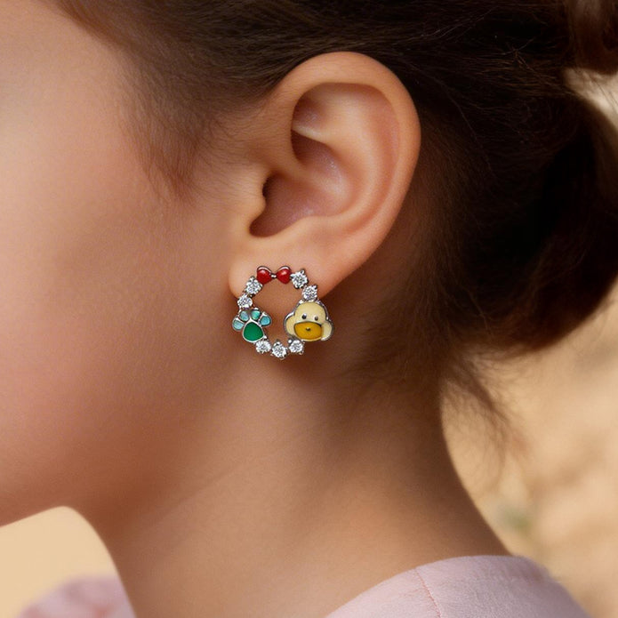 Nilo 925 Kids Jewellery Little Puppy Sparkle Set
