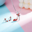 Nilo 925 Kids Jewellery Princess Heel Sparkle Set