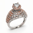 Imperial Crown Rosé 925 Silver Ring