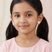 Nilo 925 Kids Jewellery Mermaid Kitty Drop Earrings