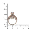 Imperial Crown Rosé 925 Silver Ring