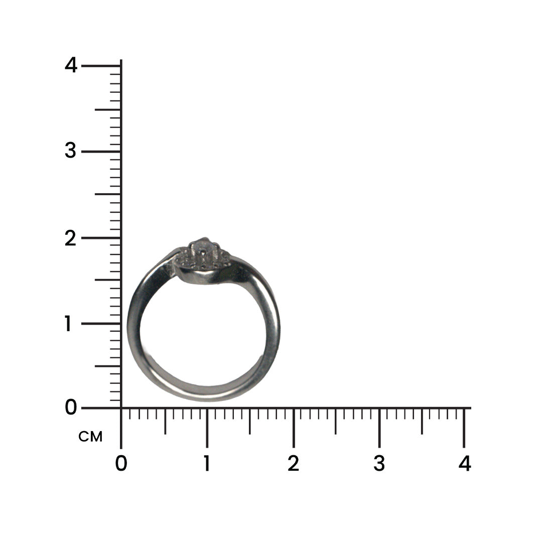 Halo Curve Grace 925 Silver Ring