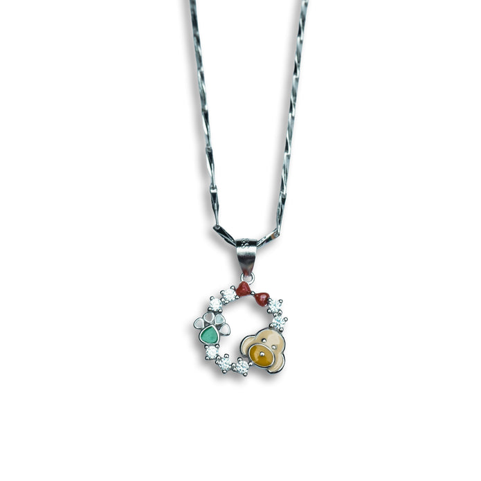 Nilo 925 Kids Jewellery Little Puppy Sparkle Set