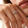 Halo Curve Grace 925 Silver Ring