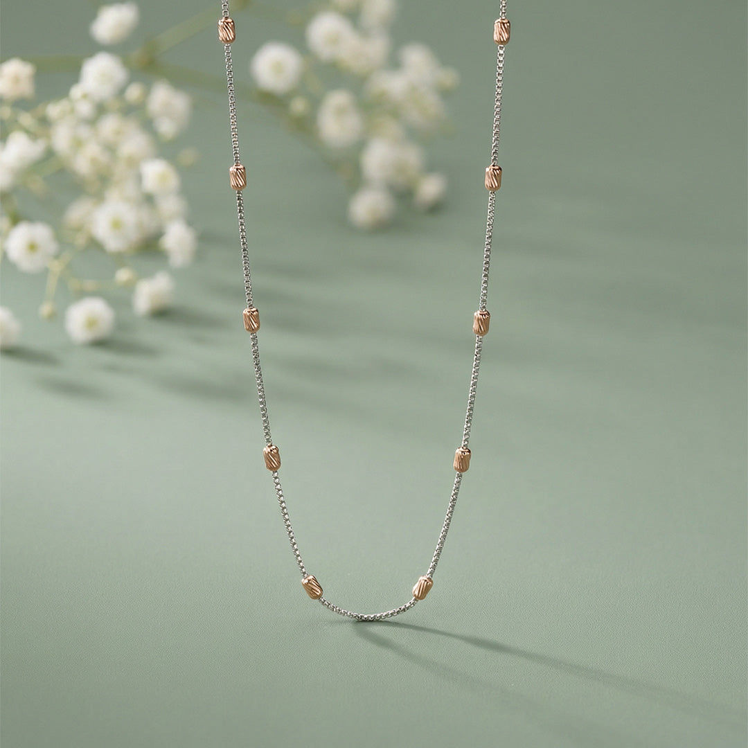 Rose Bead Grace 925 Silver Chain
