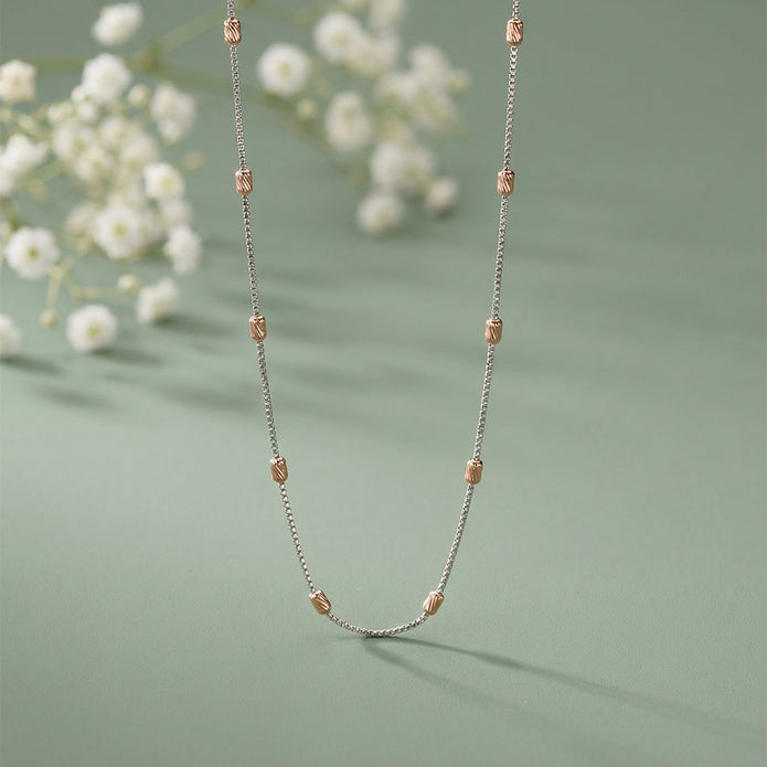 Rose Bead Grace 925 Silver Chain