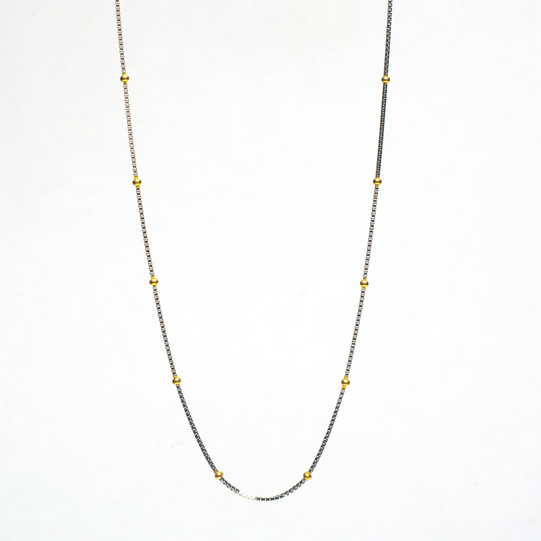 Golden Dot Whisper 925 Silver Chain