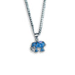 Nilo 925 Kids Jewellery Royal Blue Elephant Set
