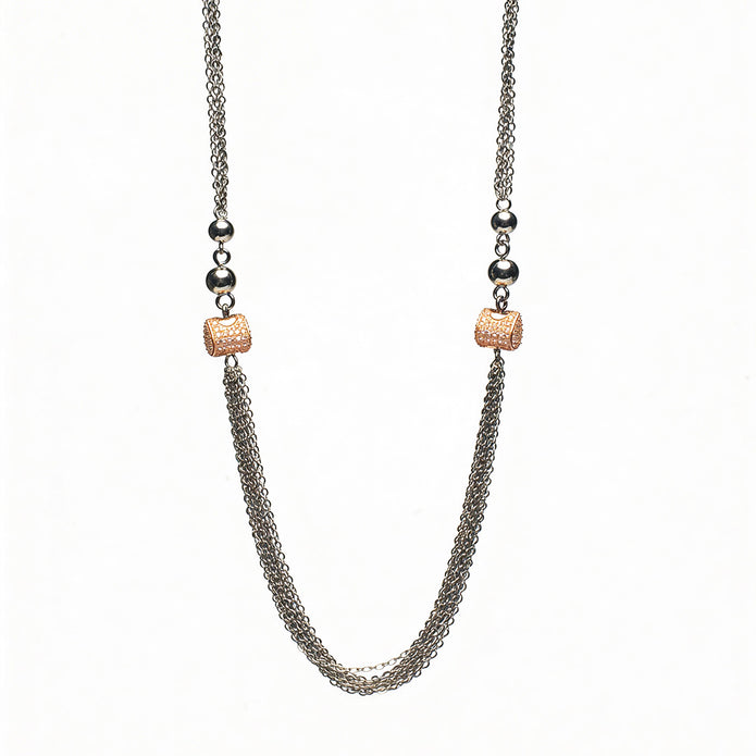 Luxe Tassel Glow 925 Silver Chain