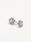 Nilo Pearl Blossom Stud Earrings