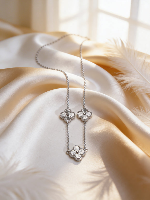 Floral Link Chain Pendant Chain