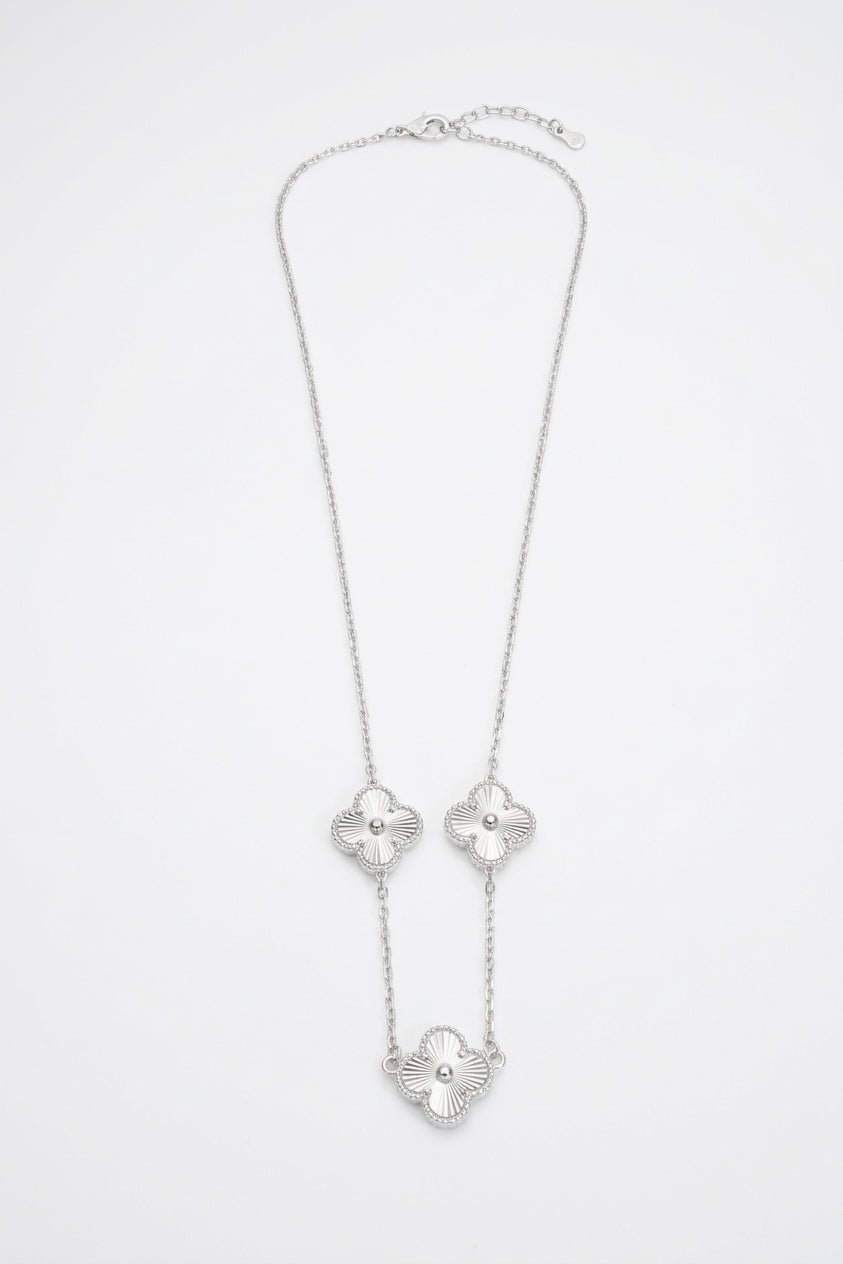 Floral Link Chain Pendant Chain