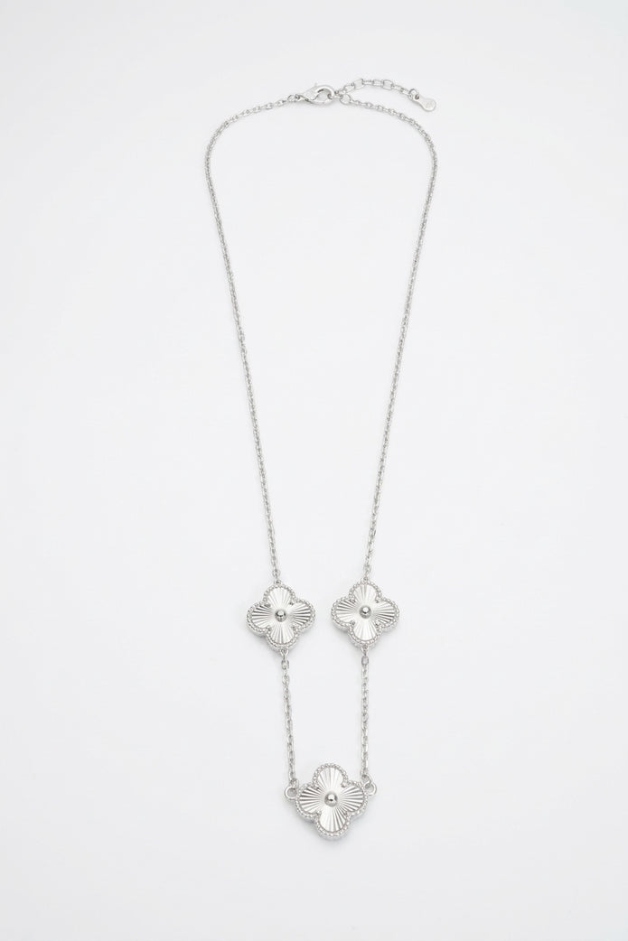 Floral Link Chain Pendant Chain