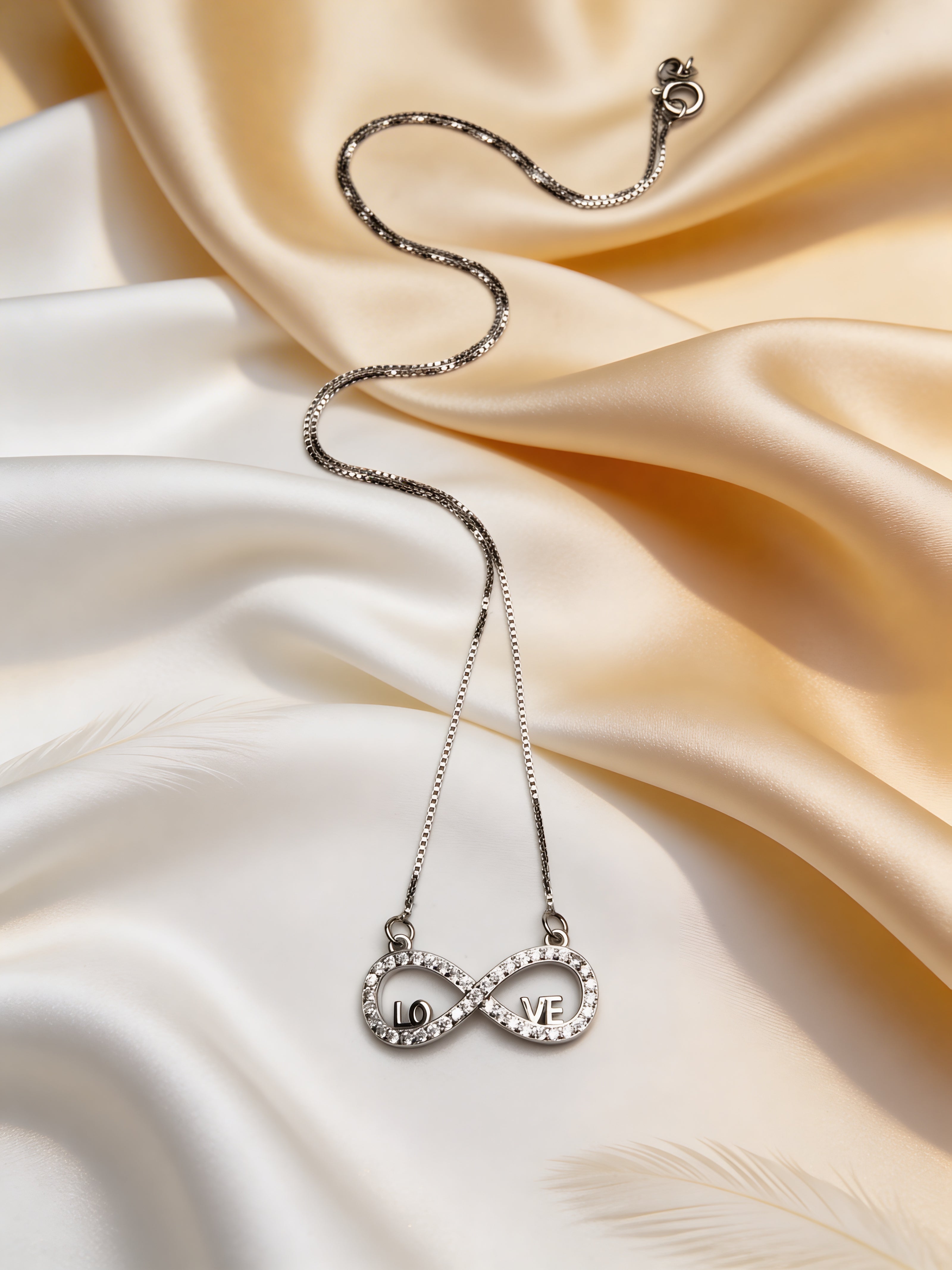 Infinity Love Pendant Chain