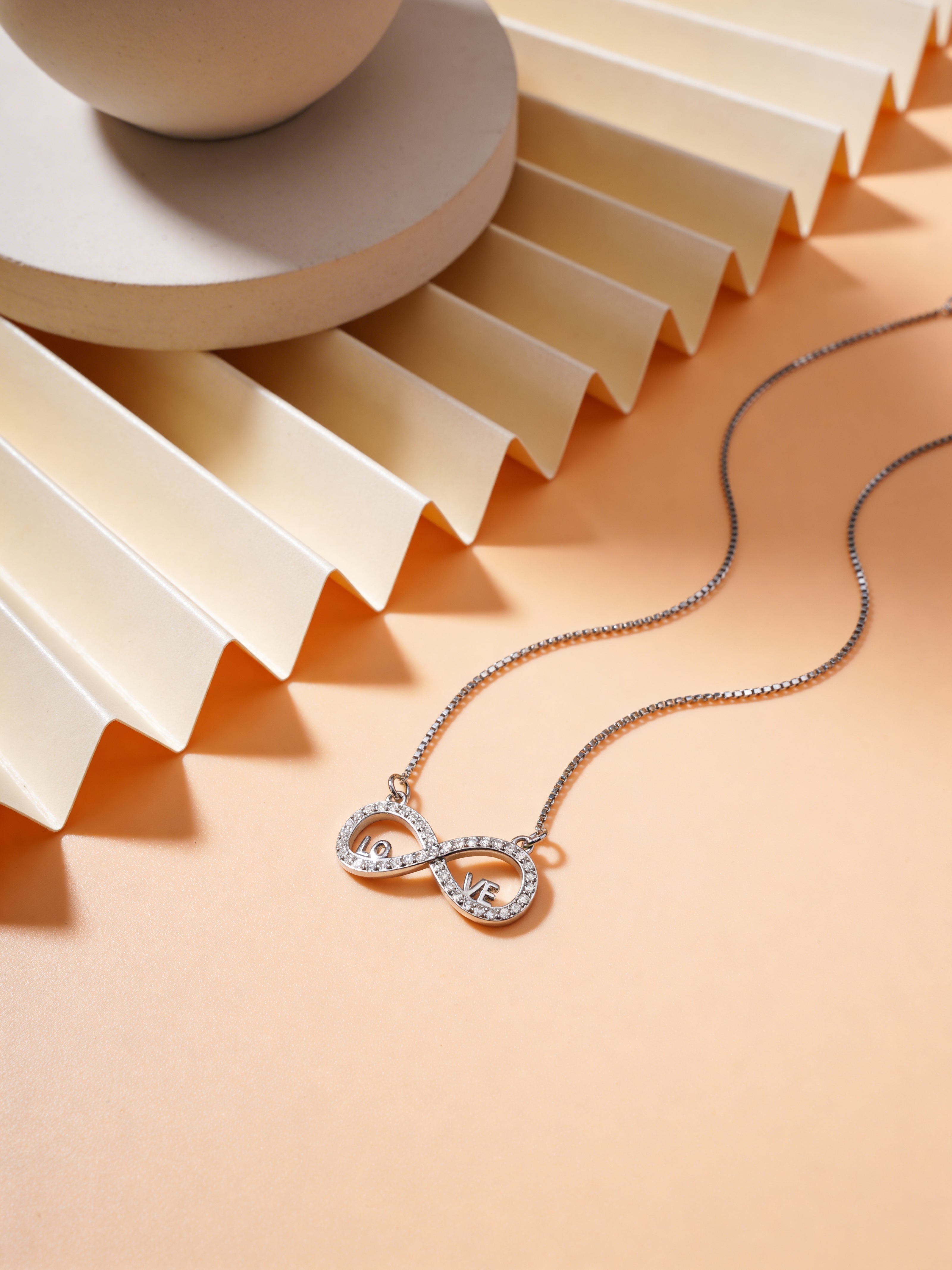 Infinity Love Pendant Chain