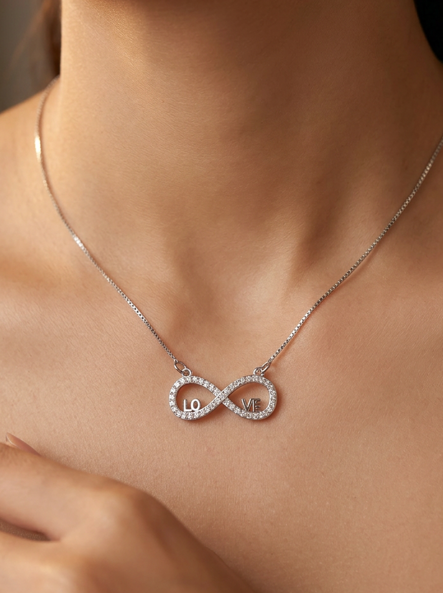 Infinity Love Pendant Chain
